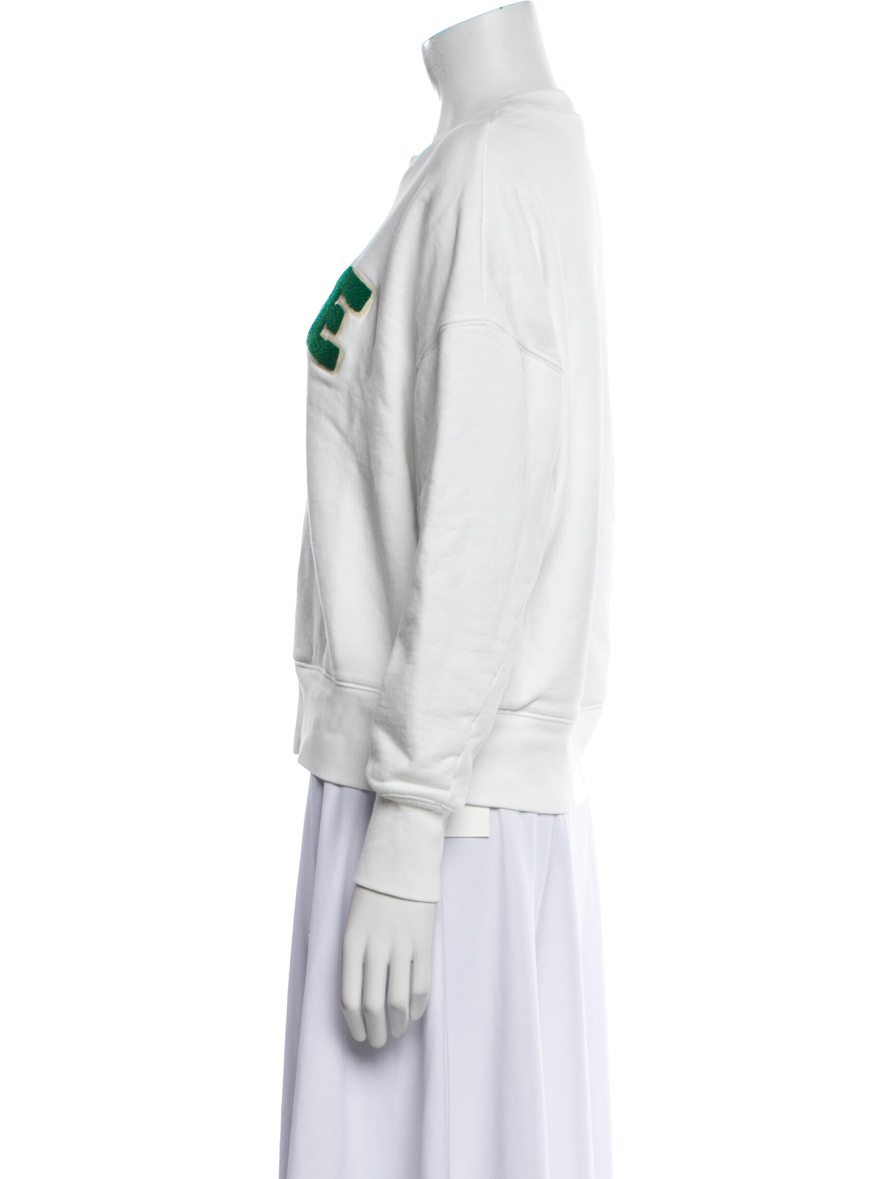 Tory Burch Graphic Print Crew Neck Sweatshirt