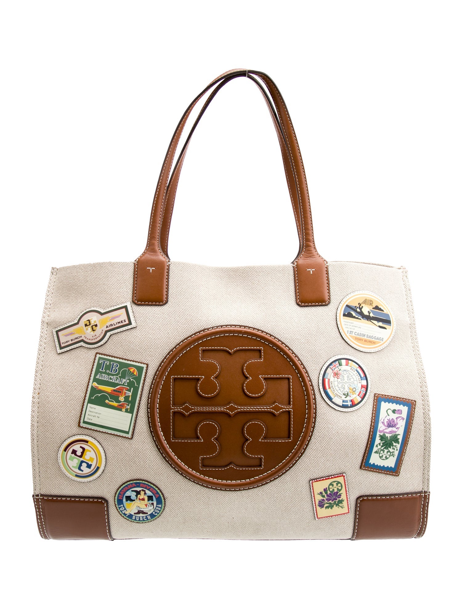 Tory Burch Canvas Shoulder Bag
