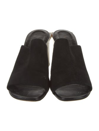 Tory Burch Suede Slides