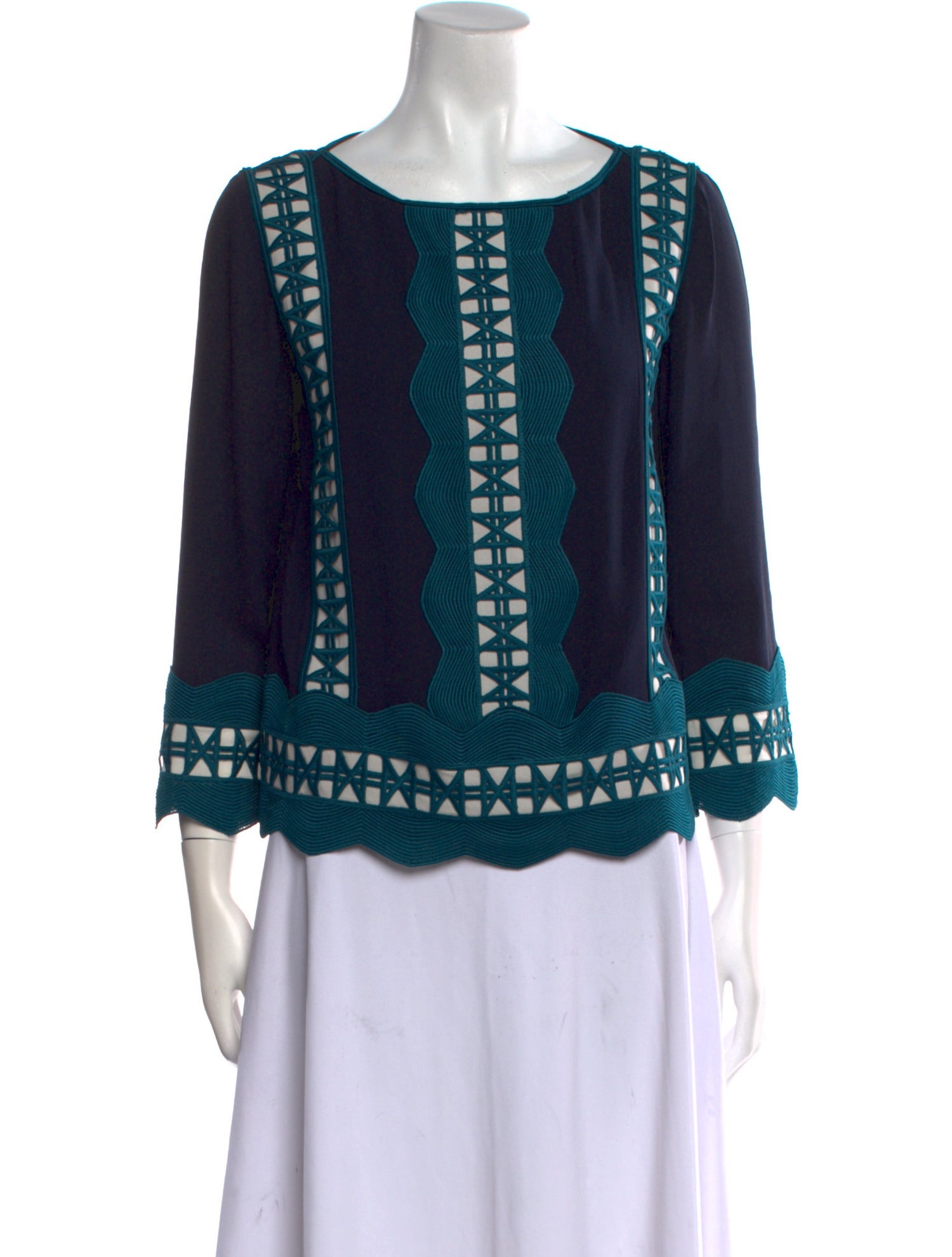 Tory Burch Silk Printed Tunic