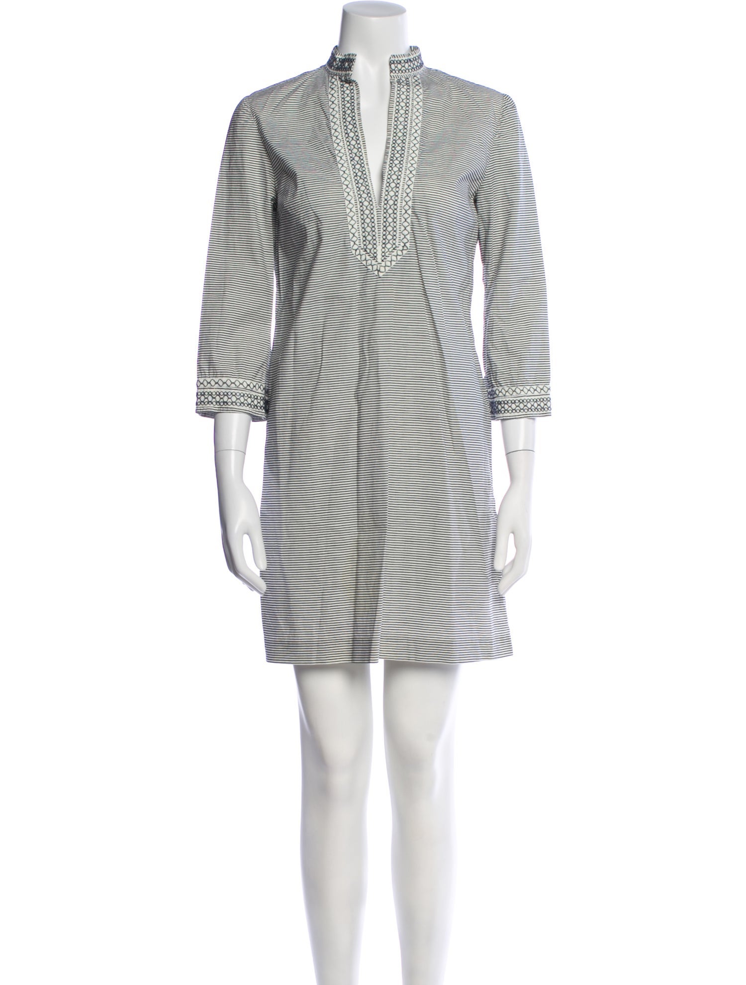 Tory Burch Striped Mini Dress