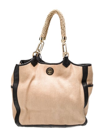 Tory Burch Raffia Tote