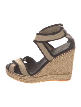 Tory Burch Canvas Printed Espadrilles