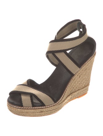 Tory Burch Canvas Printed Espadrilles