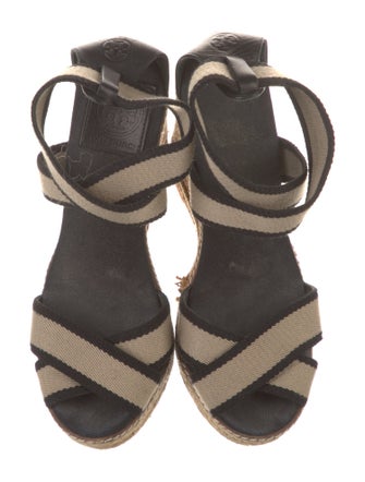 Tory Burch Canvas Printed Espadrilles