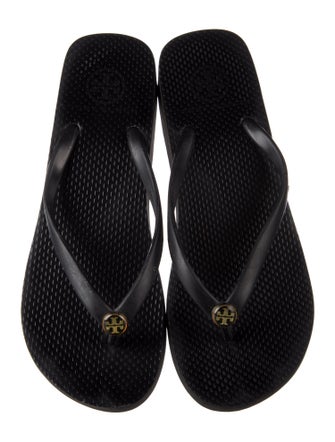 Tory Burch Rubber Printed Flip Flops