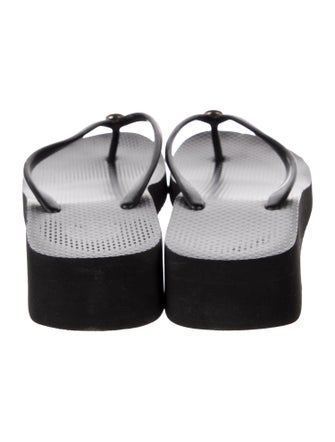 Tory Burch Rubber Printed Flip Flops
