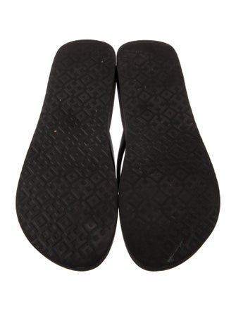 Tory Burch Rubber Printed Flip Flops