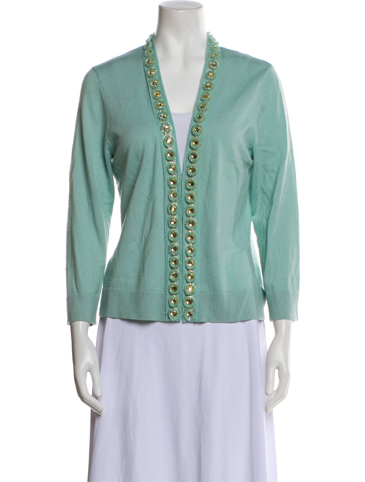 Tory Burch Merino Wool V-Neck Sweater