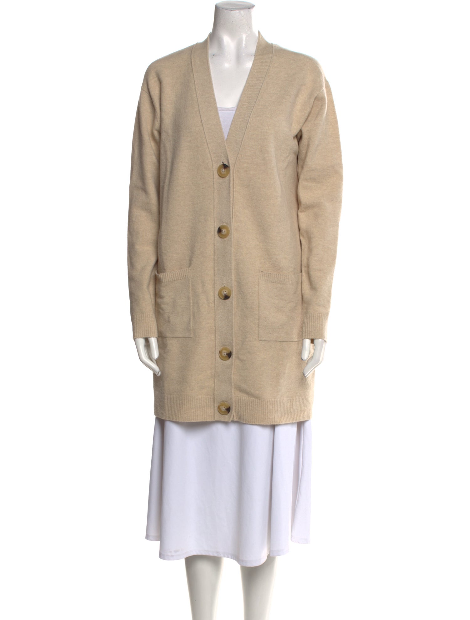 Tory Burch Wool V-Neck Sweater