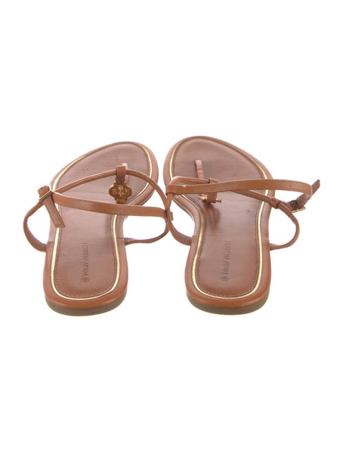 Tory Burch Leather T-Strap Sandals
