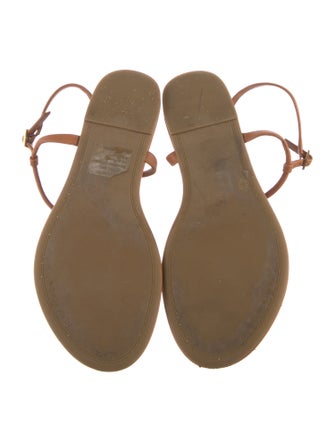 Tory Burch Leather T-Strap Sandals