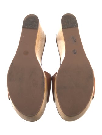 Tory Burch Leather Slides