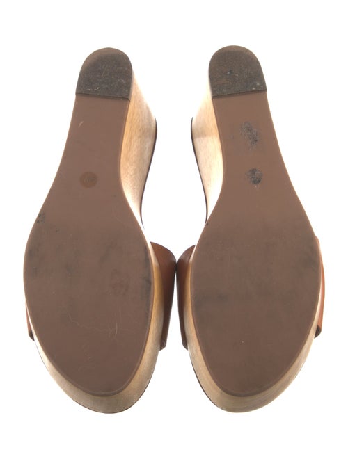 Tory Burch Leather Slides