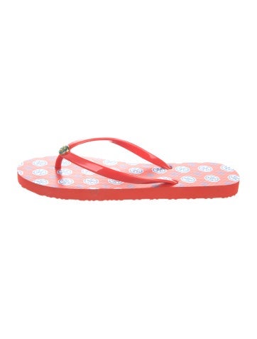 Tory Burch Sandals Rubber Printed Flip Flops US 9 |