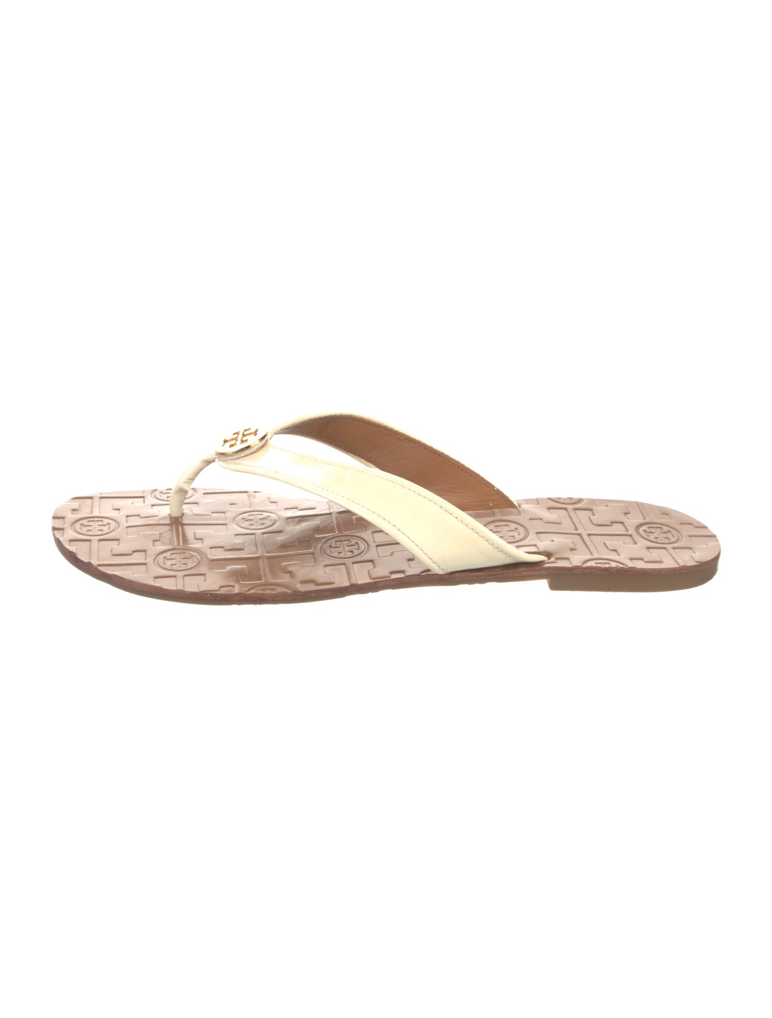 Tory Burch Leather Flip Flops