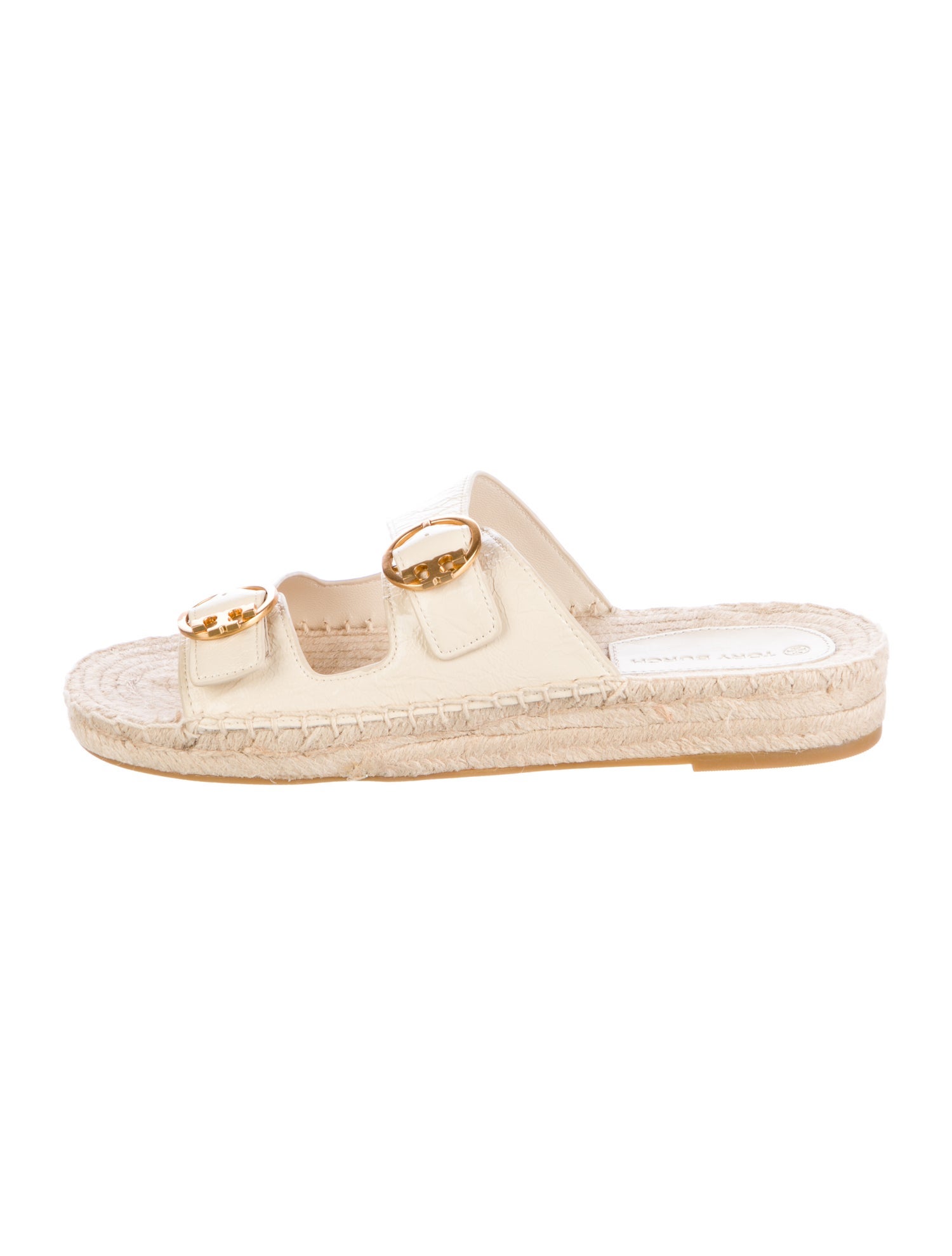 Tory Burch Leather Espadrilles