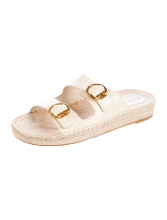 Tory Burch Leather Espadrilles