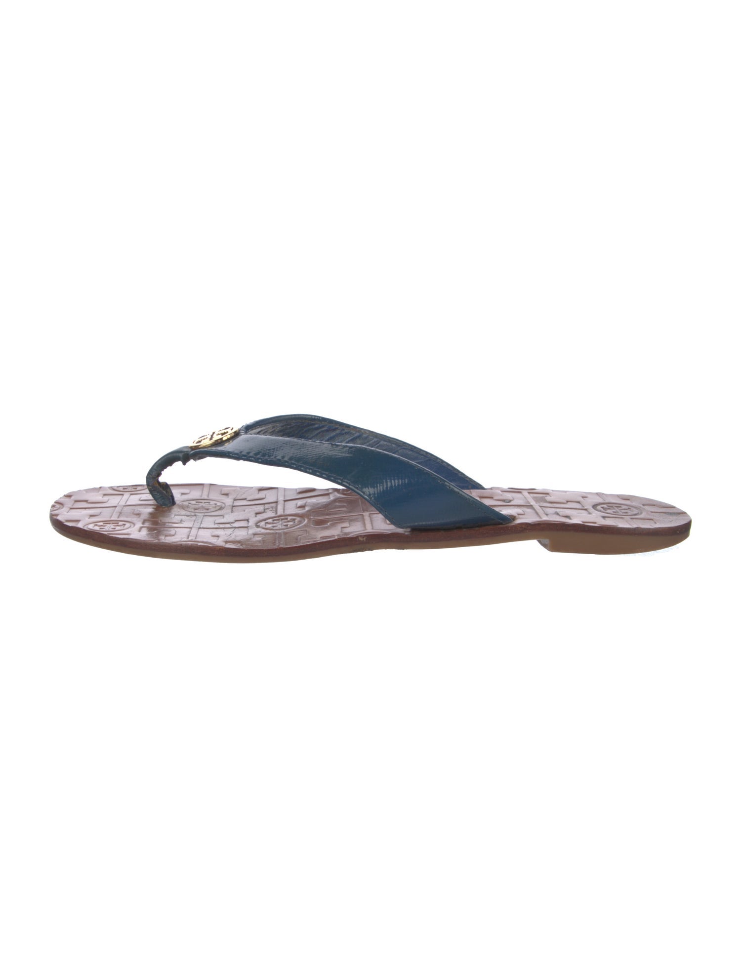 Tory Burch Leather Flip Flops