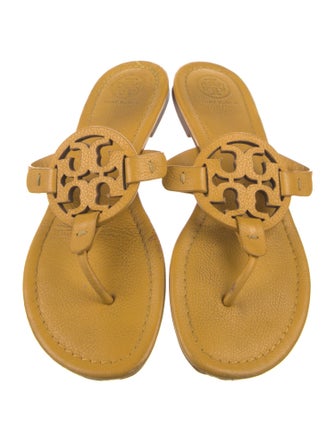 Tory Burch Leather Slides