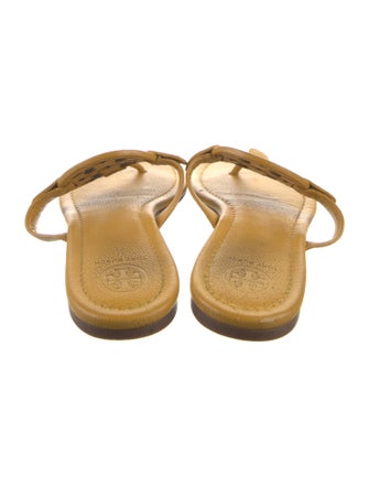 Tory Burch Leather Slides