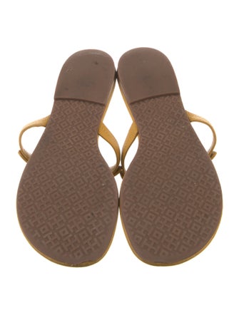 Tory Burch Leather Slides