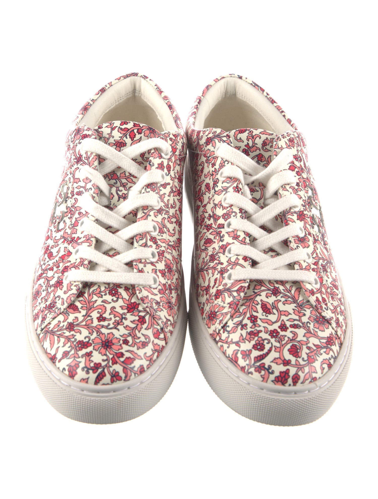 Tory Burch Leather Printed Sneakers