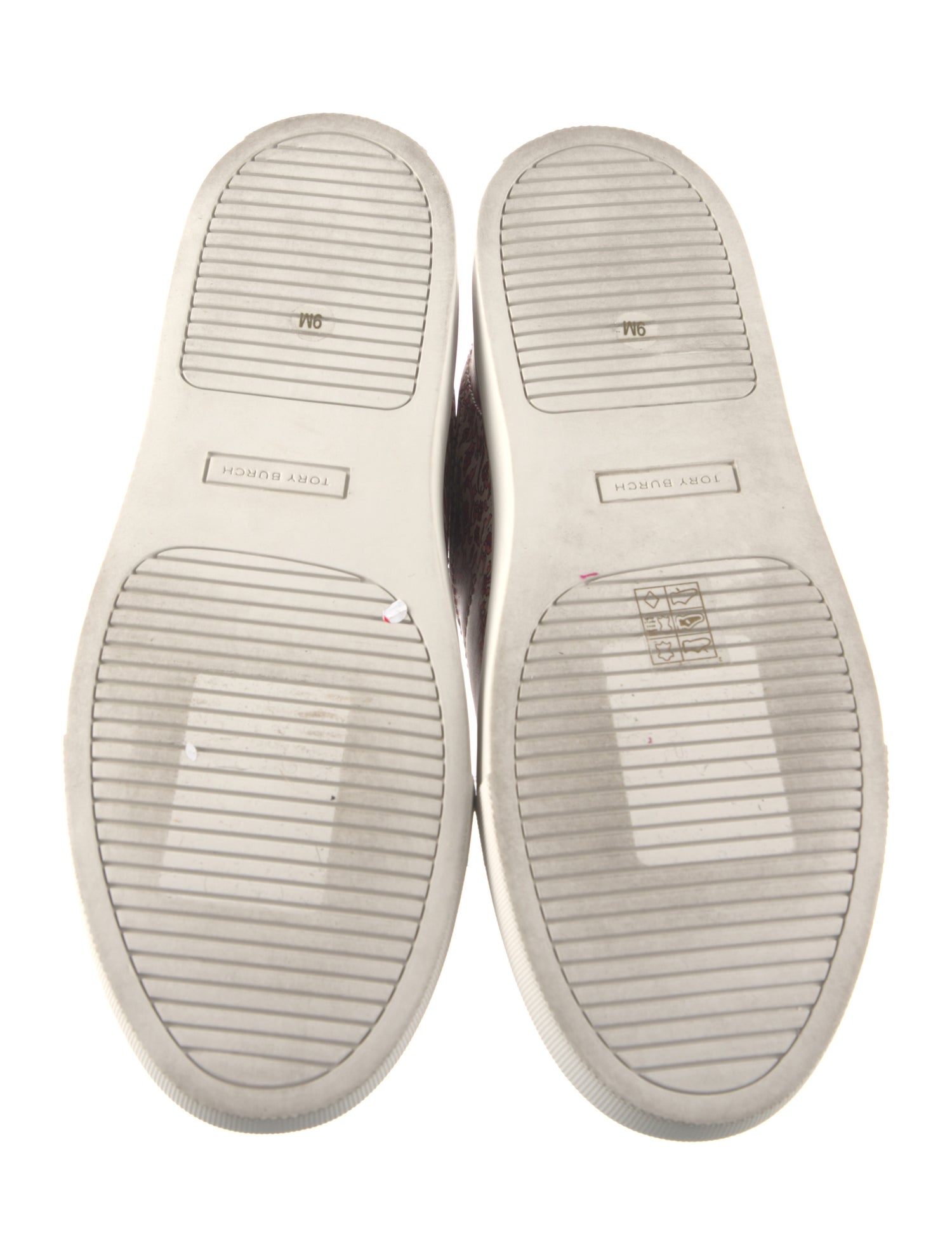 Tory Burch Leather Printed Sneakers