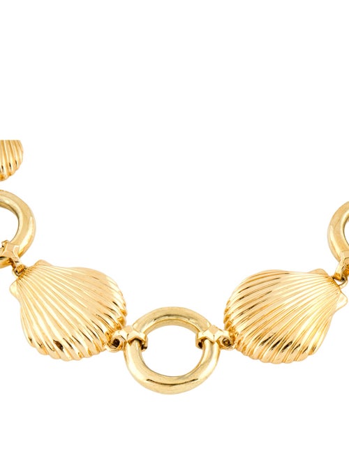 Tory Burch Shell Collar Necklace