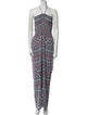 Tory Burch Printed Halterneck Jumpsuit