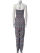 Tory Burch Printed Halterneck Jumpsuit