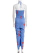 Tory Burch Printed Halterneck Jumpsuit