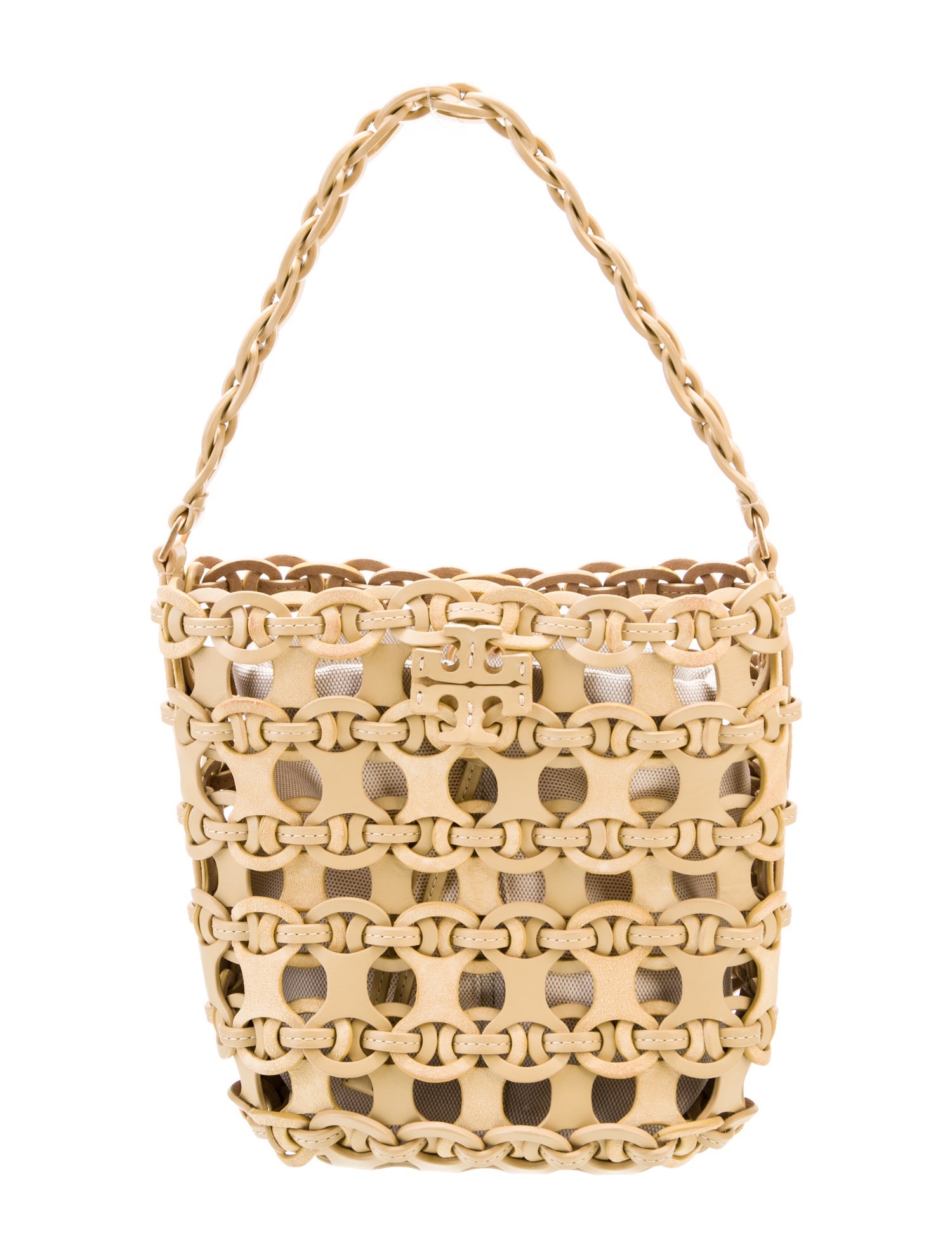 Tory Burch Leather Bucket Bag