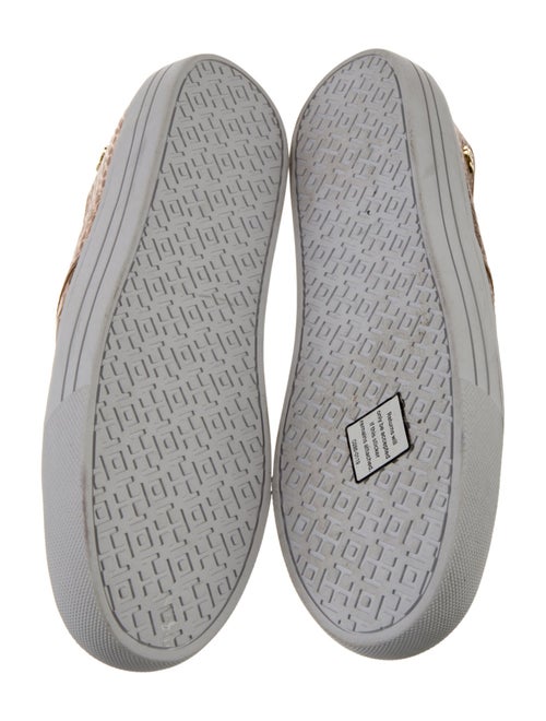 Tory Burch Embossed Leather Loafers