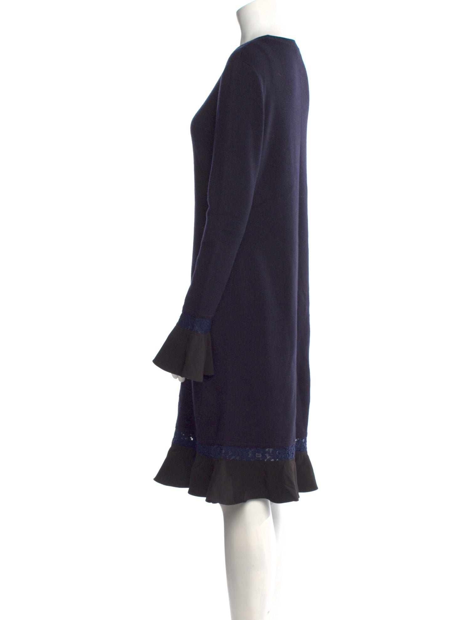 Tory Burch Merino Wool Knee-Length Dress