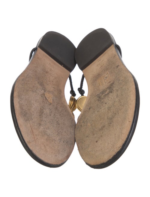 Tory Burch Leather Slides