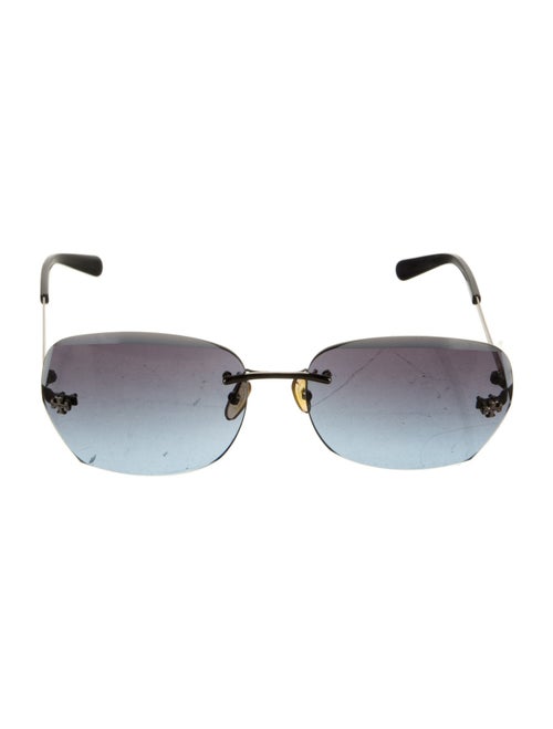 Tory Burch Square Gradient Sunglasses