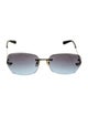 Tory Burch Square Gradient Sunglasses