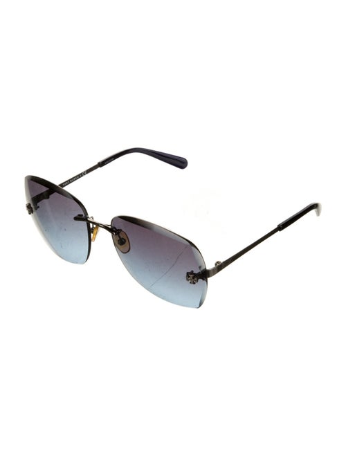 Tory Burch Square Gradient Sunglasses