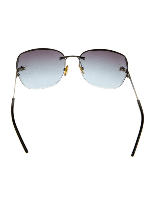 Tory Burch Square Gradient Sunglasses