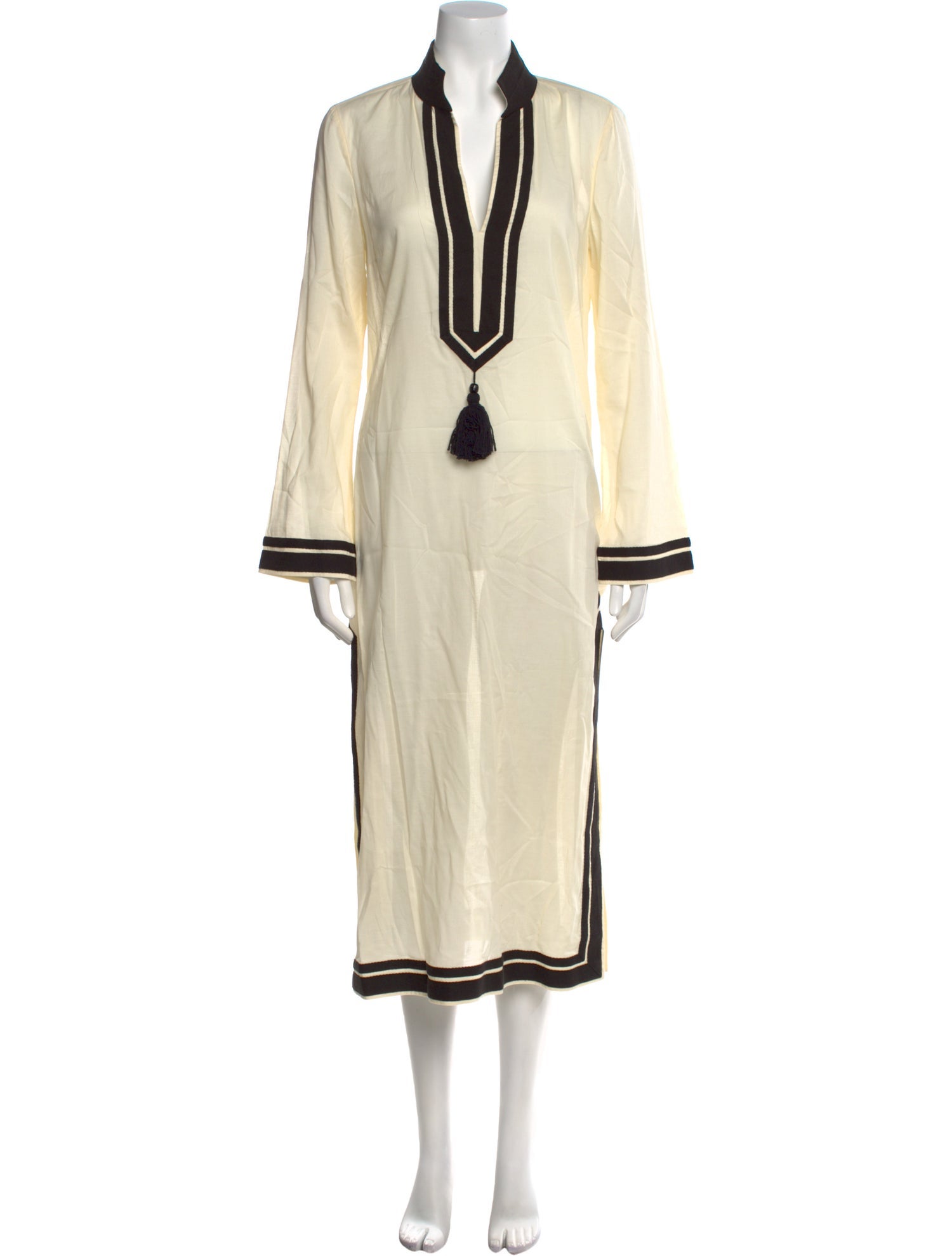 Tory Burch V-Neck Long Dress