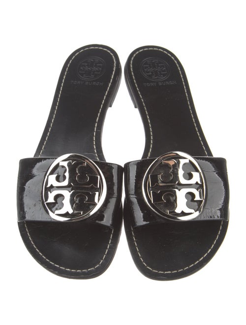 Tory Burch Patent Leather Slides