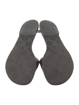 Tory Burch Patent Leather Slides