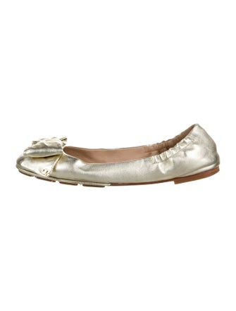 Tory Burch Leather Ballet Flats