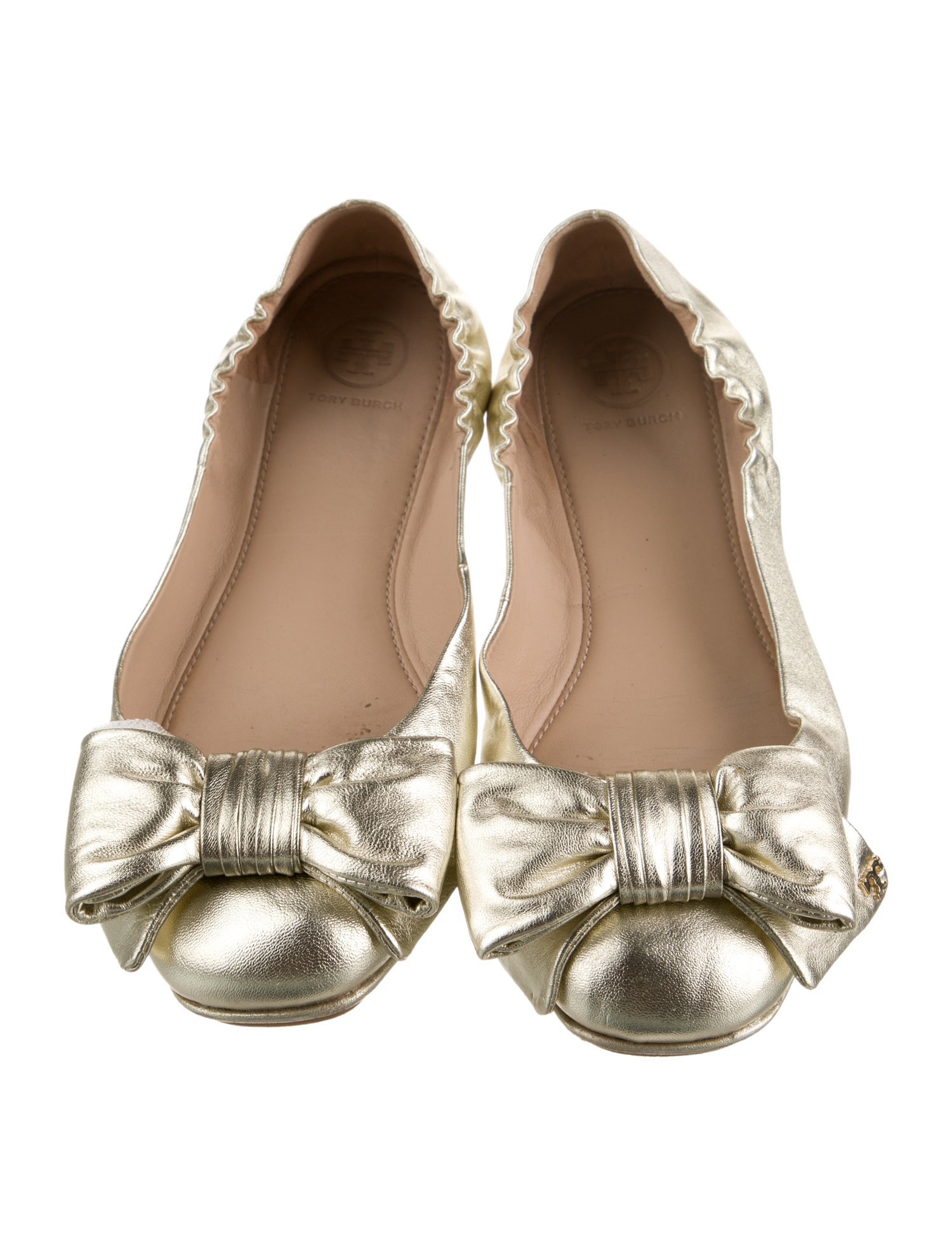 Tory Burch Leather Ballet Flats