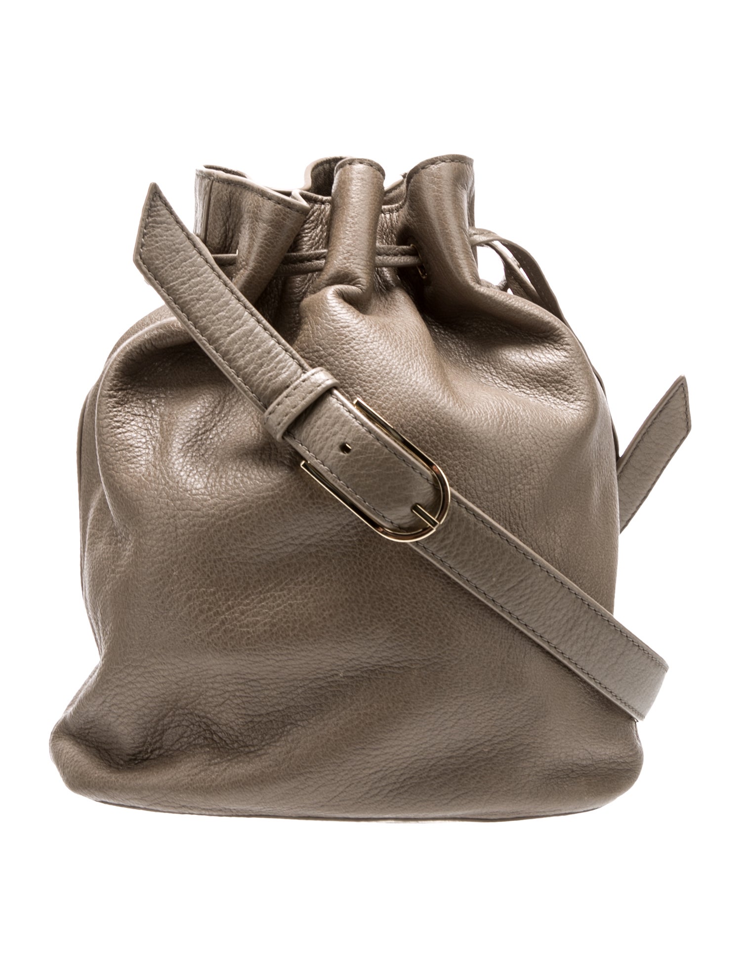 Tory Burch Leather Bucket Bag