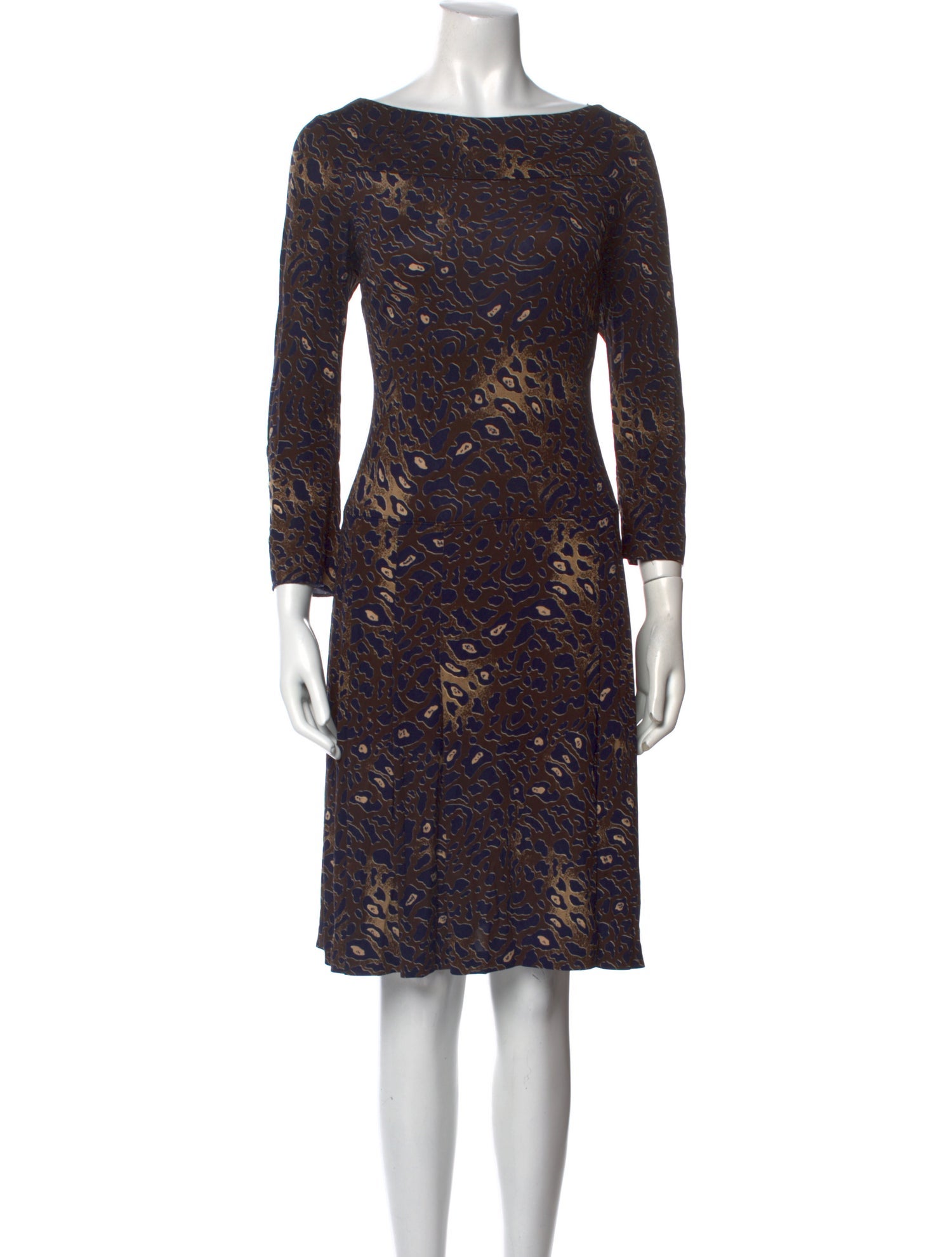 Tory Burch Printed Knee-Length Dress