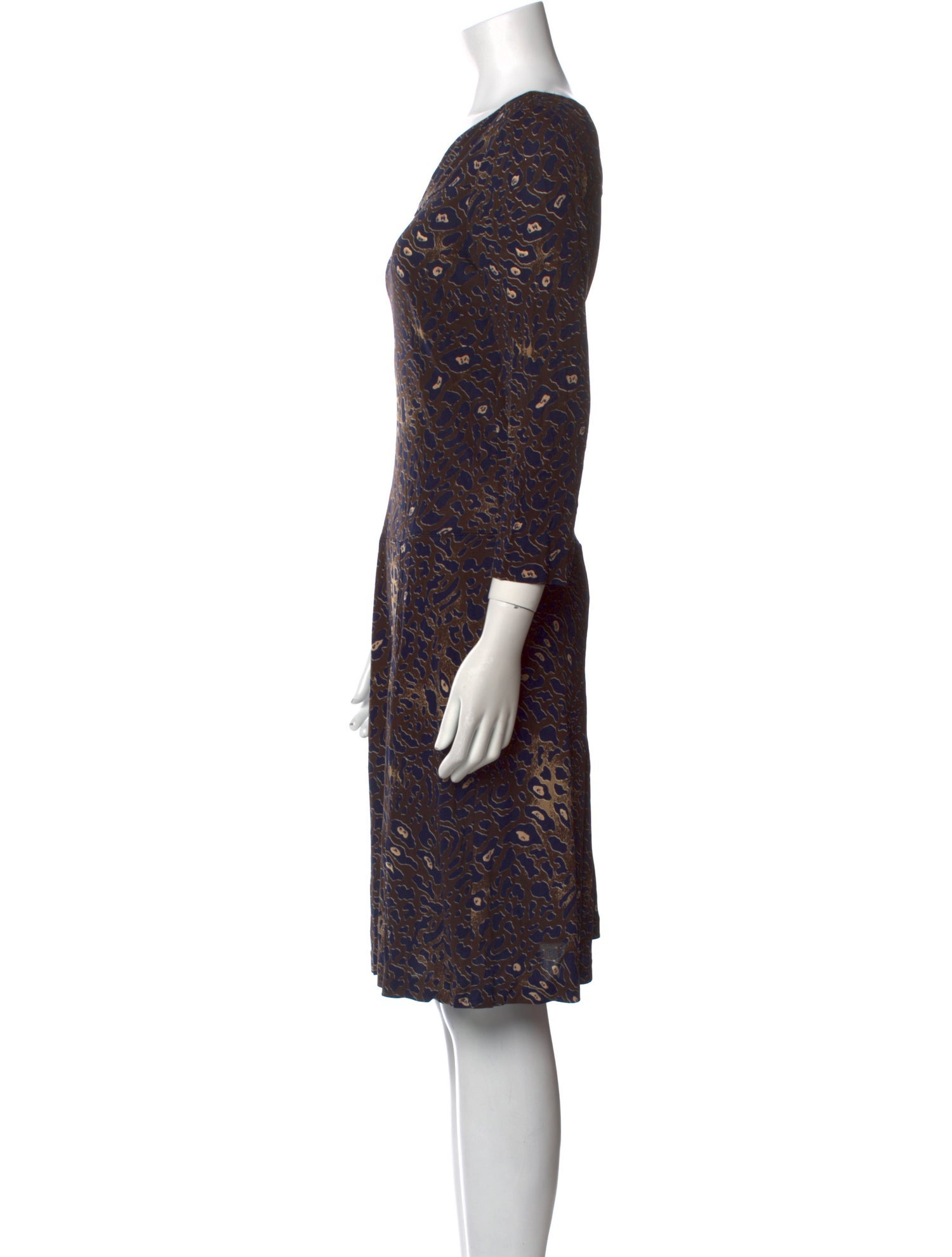 Tory Burch Printed Knee-Length Dress