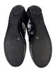 Tory Burch Patent Leather Ruffle Embellishment Ballet Flats