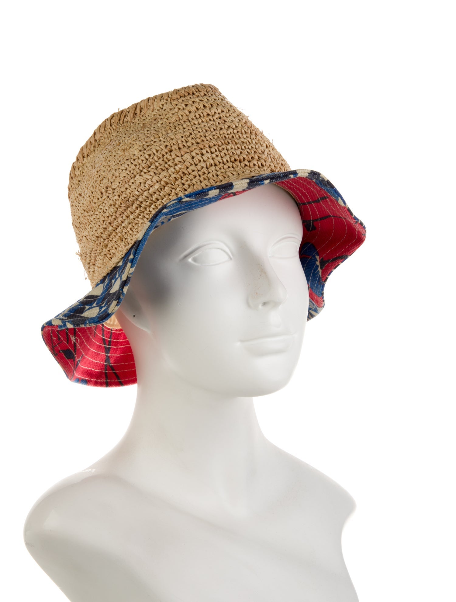 Tory Burch Raffia Bucket Hat
